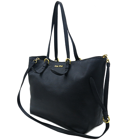 MiuMiu(�̿�̿�) RR1905 VIT.DAINO NERO �������� ����ΰ� ���� 2WAY �̹���3 - ���̺��� �߰���ǰ