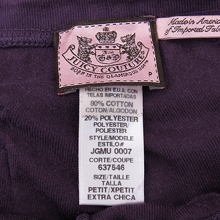 JUICY COUTURE(��� �ٶٸ�) �����÷� Ʈ���̴� ���� �̹���5 - ���̺��� �߰���ǰ