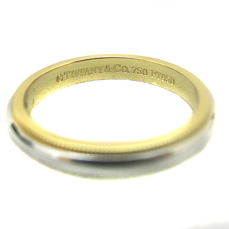 Tiffany(Ƽ�Ĵ�) PT950(�÷�Ƽ��)+18K ��� �޺� �б׷��� 3MM ����-21.5ȣ [���빮��] �̹���3 - ���̺��� �߰���ǰ