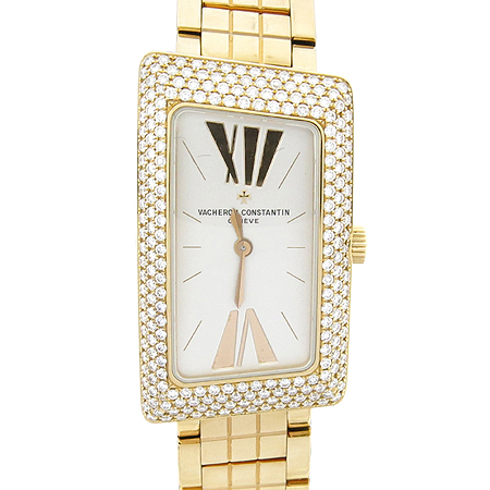 VACHERON CONSTANTIN (�ٽ��� �ܽ�źƾ) 25515/U01R-9254 18K ��ũ��� 1972 ���� ���� D ��� �극�̽��� ������ �ð� + ���������� ��Ʈ�� & 18K ��ũ��� �Ƹ���� ��Ŭ �̹���5 - ���̺��� �߰���ǰ