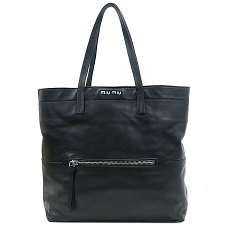 MiuMiu(�̿�̿�) RR1820 VITELLO SOFT NERO �������� ����ΰ� ���� ¤�� ����� �̹���2 - ���̺��� �߰���ǰ