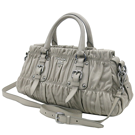 Prada(�����) BN1407 Pomice(����ü) Nappa Gaufre(���� ������) ���� 2WAY �̹���3 - ���̺��� �߰���ǰ