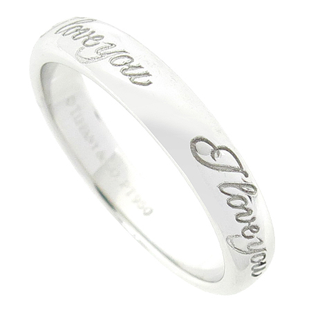 Tiffany(Ƽ�Ĵ�) PT950(�÷�Ƽ��) Ƽ�Ĵ� NOTES (��Ʈ) 3MM ���� -7 ȣ �̹���3 - ���̺��� �߰���ǰ