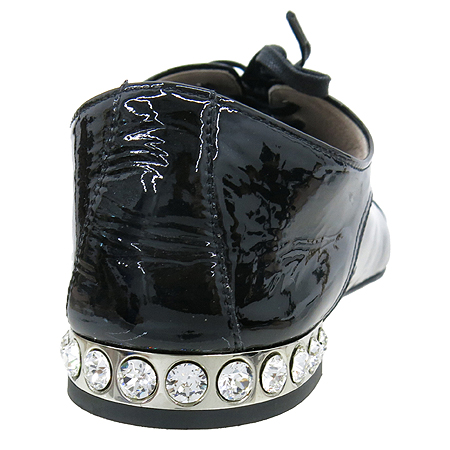 MiuMiu(�̿�̿�) CALZATURE VERNICE NERO ���� ���̴�Ʈ ���̽� �� ũ����Ż��� �����뱸�� �̹���5 - ���̺��� �߰���ǰ