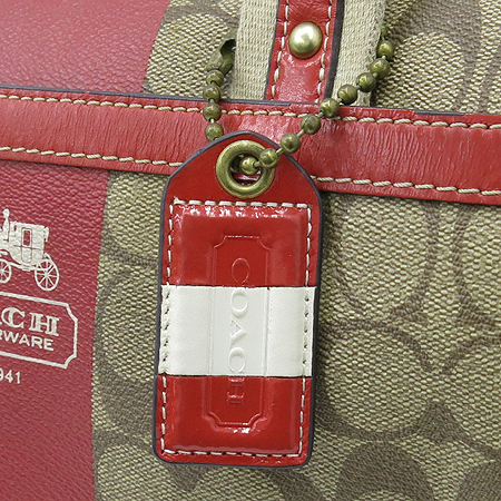 Coach(��ġ) 11353 �ñ״�ó PVC ���� ���� Ʈ���� ������ ��Ʈ�� [��������] �̹���3 - ���̺��� �߰���ǰ