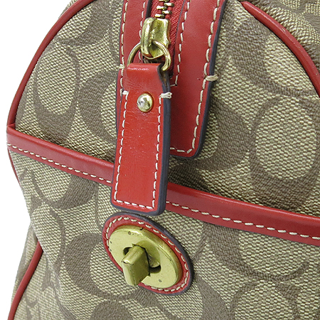 Coach(��ġ) 11353 �ñ״�ó PVC ���� ���� Ʈ���� ������ ��Ʈ�� [��������] �̹���4 - ���̺��� �߰���ǰ