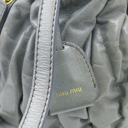 MiuMiu(�̿�̿�) RN0473 ��Ƽ�� �׷��� �÷� ���߶�� ���� 2WAY �̹���5 - ���̺��� �߰���ǰ