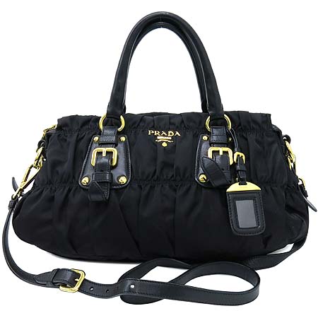 Prada(�����) BN1407 TESSUTO GAUFRE NERO ���� �к긯 ������ ����ΰ� 2WAY �̹���2 - ���̺��� �߰���ǰ
