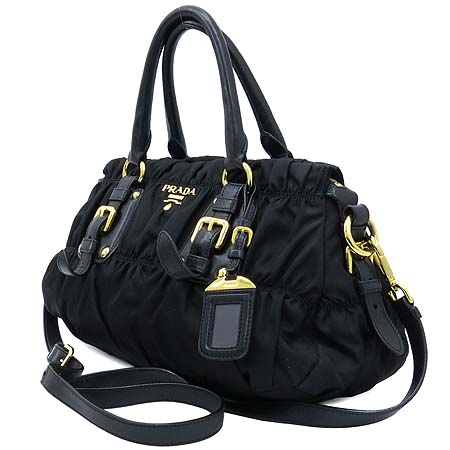 Prada(�����) BN1407 TESSUTO GAUFRE NERO ���� �к긯 ������ ����ΰ� 2WAY �̹���3 - ���̺��� �߰���ǰ