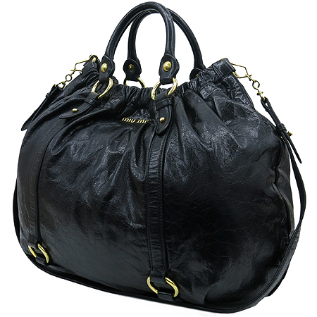 MiuMiu(�̿�̿�) VITELLO LUX ���ڷη��� ���� ���� ����ΰ� 2WAY �̹���3 - ���̺��� �߰���ǰ