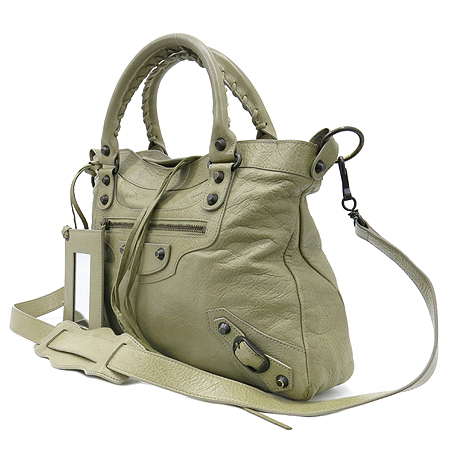 Balenciaga(�߷��þư�) 240579 ������ ���� Ŭ���� Ÿ�� ���͹� 2WAY �̹���2 - ���̺��� �߰���ǰ