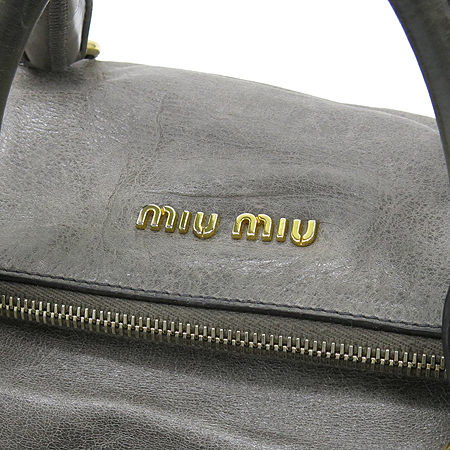 MiuMiu(�̿�̿�) RT0365 VITELLO LUX ���� ��� ���� �ΰ� ��ÿ 2WAY �̹���4 - ���̺��� �߰���ǰ