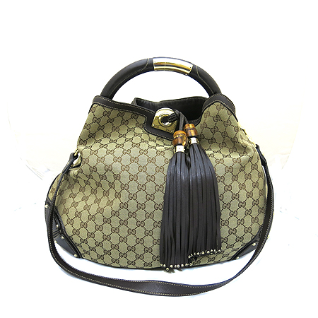 Gucci(����) 182888 GG �ΰ� �ڰ��� ��ũ ���� ���� ȥ�� ��� ��� 2WAY [��������] �̹���2 - ���̺��� �߰���ǰ