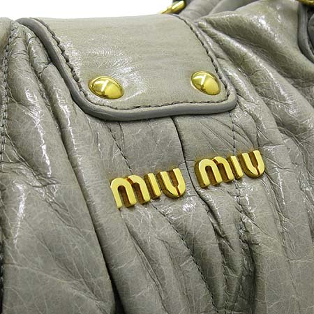 MiuMiu(�̿�̿�) RN0473 MATELASSE LUX (��Ʈ��� ����) ��Ƽ�� �׷��̷��� ���� 2WAY �̹���5 - ���̺��� �߰���ǰ