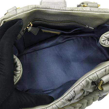 MiuMiu(�̿�̿�) RN0473 MATELASSE LUX (��Ʈ��� ����) ��Ƽ�� �׷��̷��� ���� 2WAY �̹���6 - ���̺��� �߰���ǰ