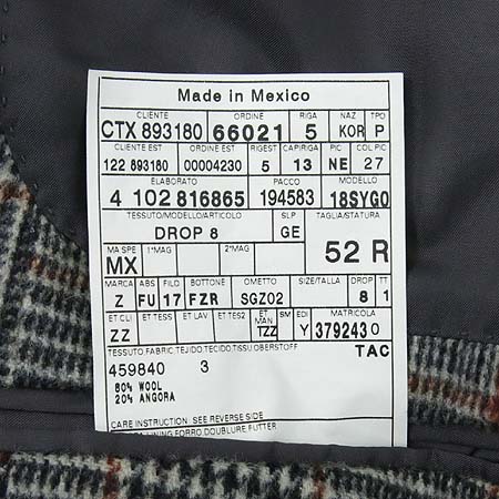 Zegna(����) üũ���� �Ӱ��� ȥ�� ���� �̹���5 - ���̺��� �߰���ǰ