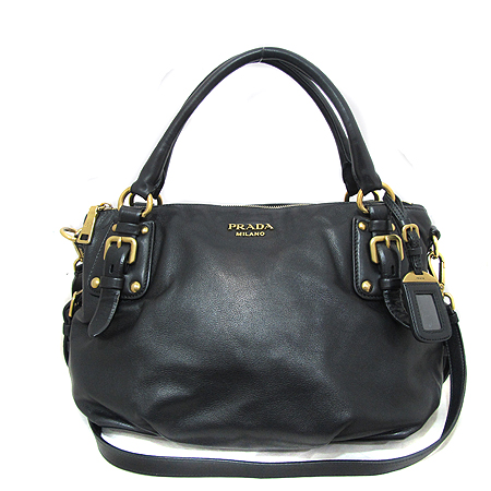Prada(�����)  BR4281 SOFTCALF NERO ����Ʈī����Ų ���� ����ΰ� 2WAY [��õ ������] �̹���2 - ���̺��� �߰���ǰ