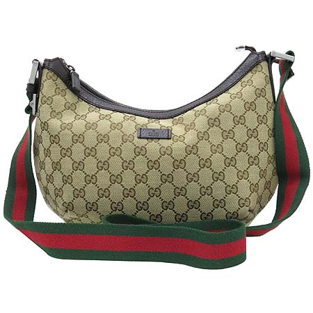 Gucci(����) 181092 GG�ΰ� �ڰ��� ��ũ����� Ʈ���� �Ｑ��Ƽġ ȣ�� ũ�ν��� �̹���2 - ���̺��� �߰���ǰ