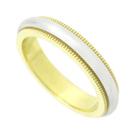 Tiffany(Ƽ�Ĵ�) PT950(�÷�Ƽ��)+18K ��� �޺� �б׷��� 3MM ���� - 6 ȣ �̹���2 - ���̺��� �߰���ǰ