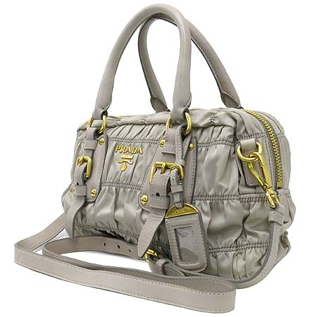 Prada(�����) BL0800 TESSUTO GAUFRE POMICE ����Ʈ�׷��� �к긯 ����ΰ� 2WAY �̹���3 - ���̺��� �߰���ǰ