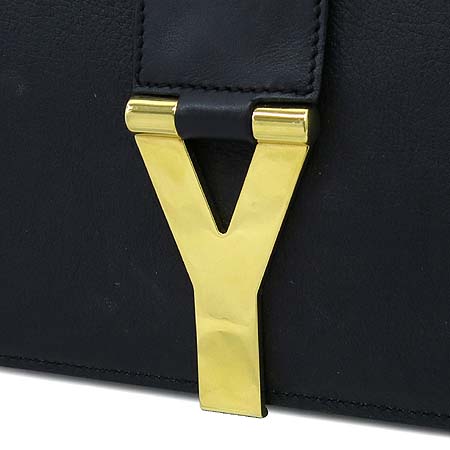 SAINT LAURENT PARIS(���ζ��ĸ�) 311215 Y�ΰ� ���� SOFT CALF ���� ���� ü�� �̴� ũ�ν��� �� Ŭ��ġ�� �̹���4 - ���̺��� �߰���ǰ