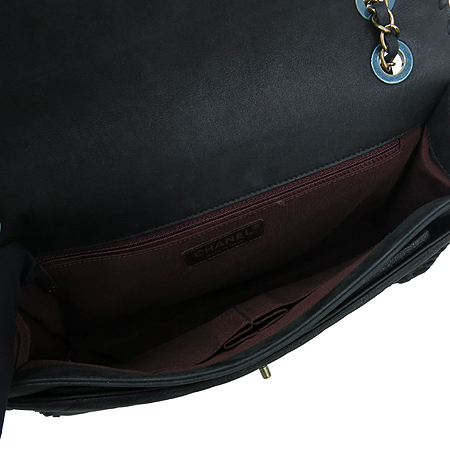Chanel() 2015 S/S Collection A92876 Black Velvet Calfskin Interlaced Leather trim Ƽ  ü  ̹6 - ̺ ߰ǰ