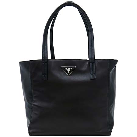 Prada(�����) BR5109 SOFT CALF EBANO+NERO ����Ʈī����Ų ���� ȥ�� ��ũ���� ���� �ﰢ�ΰ� ���� ����� �̹���2 - ���̺��� �߰���ǰ