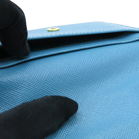 Prada(�����) 1M1362 SAFFIANO METAL TURCHESE ���ǾƳ� ��ī�̺��� ����ΰ� ��Ż ī��������� �̹���5 - ���̺��� �߰���ǰ