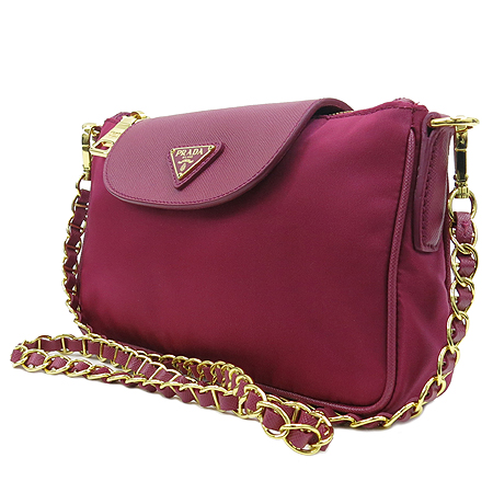 Prada(�����) BT0779 TESSUTO SAFFIAN PEONIA ��ũ �к긯 ���ǾƳ� ȥ�� ����ΰ� ü�� ����� �̹���2 - ���̺��� �߰���ǰ