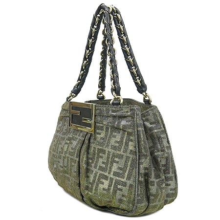 Fendi(���) 8BR615 FF�ΰ� ��ī �к긯 ���� �ΰ� ü�� �̾� S������ ��Ʈ�� �̹���3 - ���̺��� �߰���ǰ