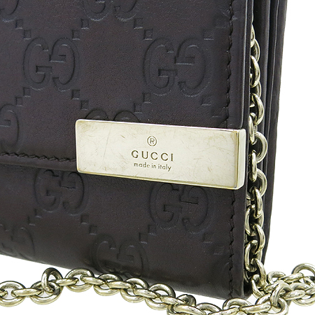 Gucci(����) 269541 GG�ΰ� �ø� ���� ���� ü�� Ŭ��ġ�� ������ �̹���2 - ���̺��� �߰���ǰ