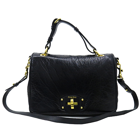 MiuMiu(�̿�̿�) CERVO(�罿����) NERO ���� ���� ����ΰ� �� ��� 2WAY �̹���2 - ���̺��� �߰���ǰ