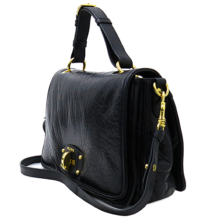 MiuMiu(�̿�̿�) CERVO(�罿����) NERO ���� ���� ����ΰ� �� ��� 2WAY �̹���3 - ���̺��� �߰���ǰ