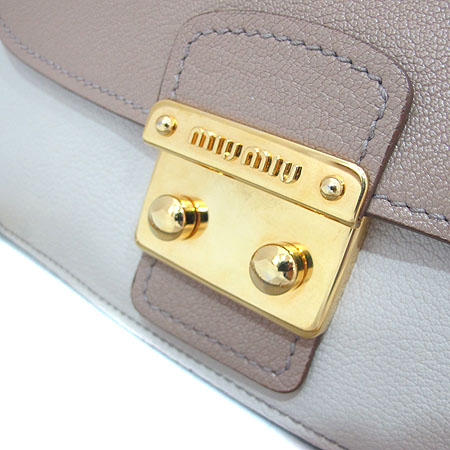 MiuMiu(�̿�̿�) RT0544 ����� ��÷η� (MADRAS BICOLORE) LINO CAMMEO ���� ���� ü�� ��� ũ�ν��� [��õ ������] �̹���4 - ���̺��� �߰���ǰ