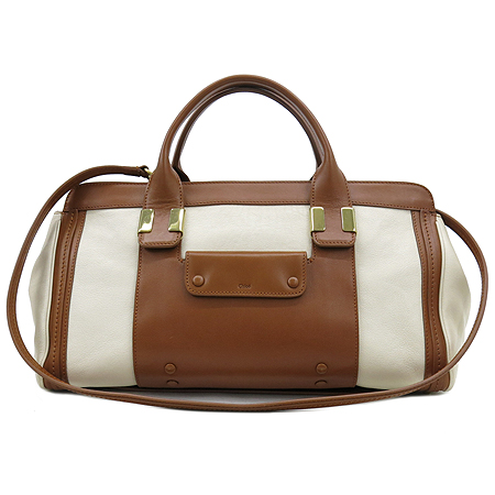 Chloe(���ο�) 3S0161 ������ CALF HUSKY WHITE/TAN ���� SMALL ������ ��Ʈ�� + �����Ʈ�� �̹���2 - ���̺��� �߰���ǰ