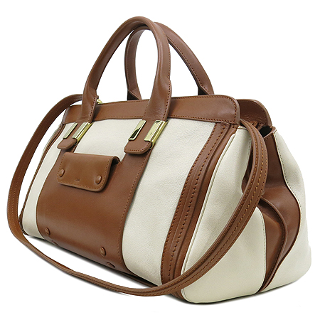 Chloe(���ο�) 3S0161 ������ CALF HUSKY WHITE/TAN ���� SMALL ������ ��Ʈ�� + �����Ʈ�� �̹���3 - ���̺��� �߰���ǰ