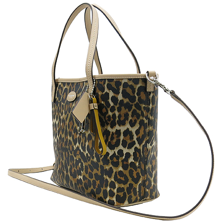 Coach(��ġ) F33022 leopard(�����ĵ�) PVC ���� ���� ��Ʈ�� + �����Ʈ�� �̹���3 - ���̺��� �߰���ǰ