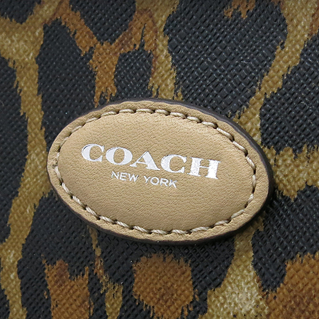 Coach(��ġ) F33022 leopard(�����ĵ�) PVC ���� ���� ��Ʈ�� + �����Ʈ�� �̹���4 - ���̺��� �߰���ǰ