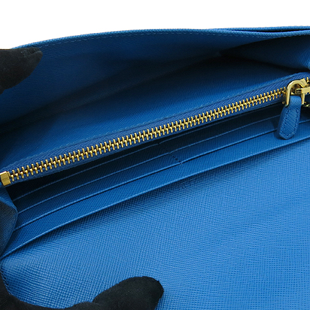 Prada(�����) 1M1037 ���� �ΰ� SAFFIANO LETTER CELESTE �÷� ������ + �̴�ī�����̽� �̹���5 - ���̺��� �߰���ǰ