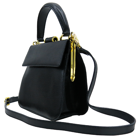 Ferragamo(��󰡸�) DK 21 6167 ���� CALF ���� �̴� ��Ʈ�� + ũ�ν���Ʈ�� �̹���2 - ���̺��� �߰���ǰ