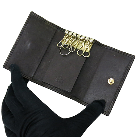 Gucci(����) 138093 GG �ΰ� �ø� ���� 6Ȧ�� Ű���̽� �̹���2 - ���̺��� �߰���ǰ