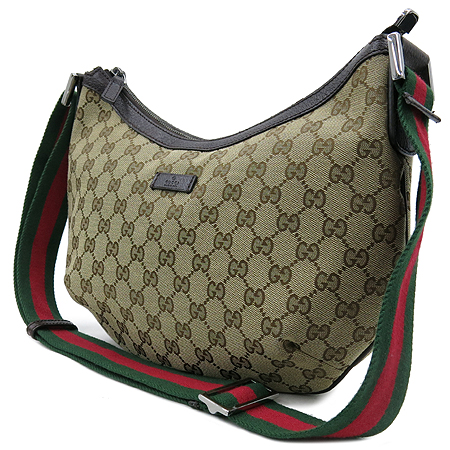 Gucci(����) 181092 GG�ΰ� �ڰ��� �Ｑ��Ƽġ ȣ�� ũ�ν��� �̹���3 - ���̺��� �߰���ǰ