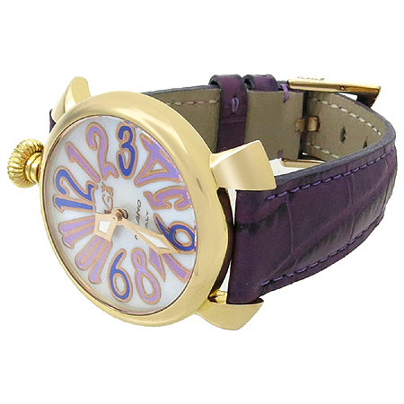 GAGA MILANO(���� �ж��) MANUALE ��� ���̽� �ڰ��� 40mm �ð� �̹���3 - ���̺��� �߰���ǰ