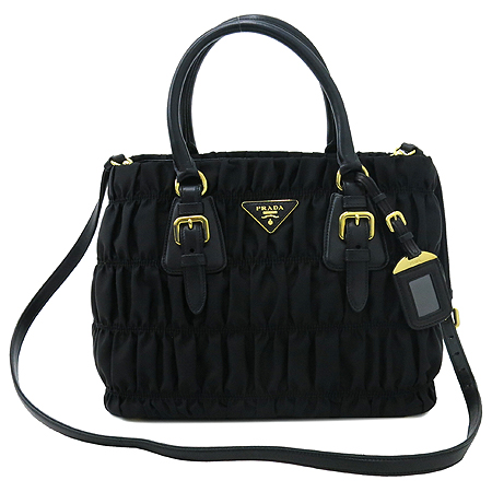 Prada(�����) BN2868 TESSUTO GAUFRE NERO �÷� ���� �ΰ� ������ ��Ʈ�� + �����Ʈ�� �̹���2 - ���̺��� �߰���ǰ