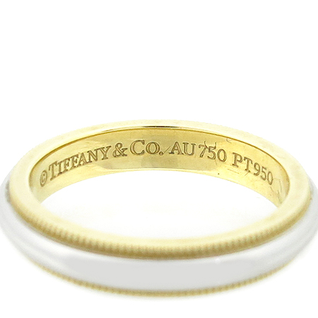 Tiffany(Ƽ�Ĵ�) PT950(�÷�Ƽ��) 18K ��� �޺� �б׷��� 3MM ���� - 10 ȣ �̹���5 - ���̺��� �߰���ǰ
