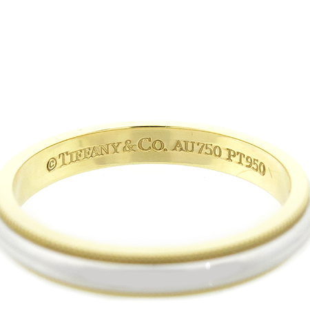 Tiffany(Ƽ�Ĵ�) PT950(�÷�Ƽ��) 18K ��� �޺� �б׷��� 3MM ���� - 23 ȣ �̹���5 - ���̺��� �߰���ǰ