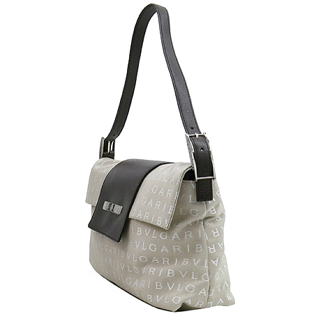 Bvlgari(�Ұ���) 22'297 ���� �̴ϼ� �ΰ� Lettere Fabric Beige Pigskin M ������ ����� �̹���2 - ���̺��� �߰���ǰ