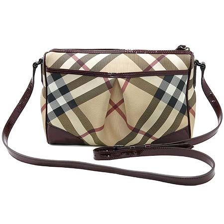Burberry(������) üũ PVC ���̴�Ʈ ���� Ʈ���� ������ ��� �� ũ�ν��� �̹���2 - ���̺��� �߰���ǰ