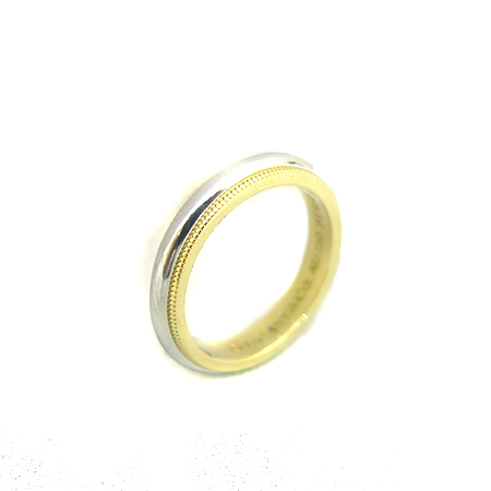Tiffany(Ƽ�Ĵ�) PT950(�÷�Ƽ��)+18K ��� �޺� �б׷��� 3MM ����-9ȣ [��������] �̹���2 - ���̺��� �߰���ǰ
