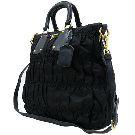 Prada(�����) BN1935 TESSUTO GAUFRE NERO ���� �к긯 ������ ����ΰ� 2WAY �̹���3 - ���̺��� �߰���ǰ
